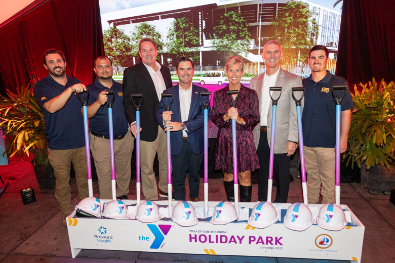 YMCA groundbreaking