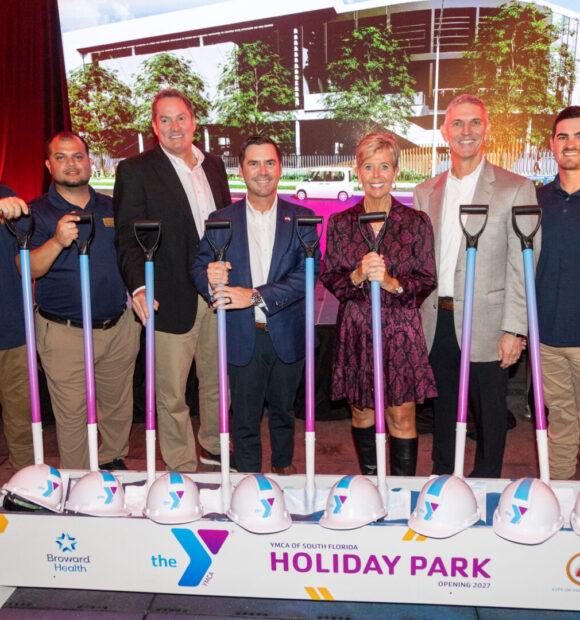 YMCA groundbreaking